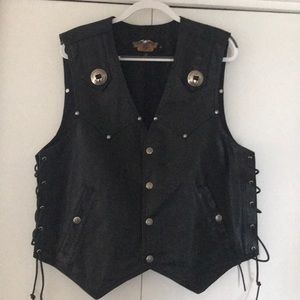 Harley Davidson Leather Vest